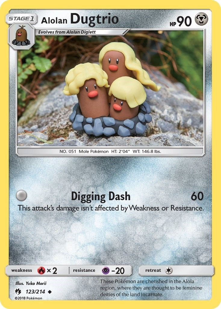 Alolan Dugtrio (123/214) [SM8]