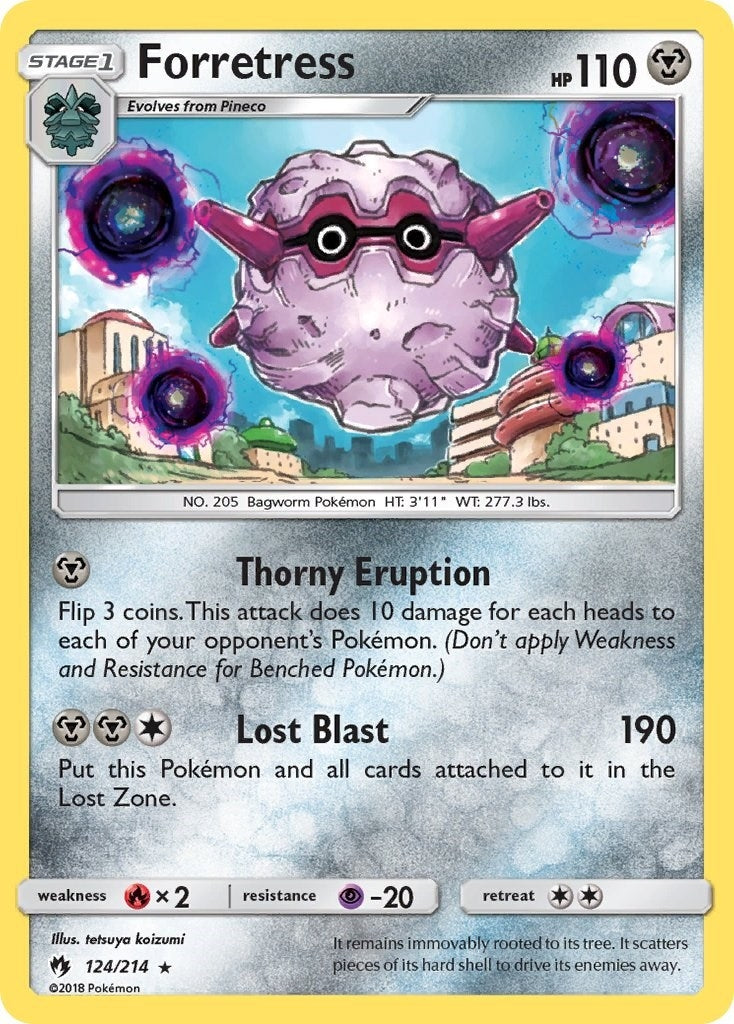 Forretress (124/214) [SM8]