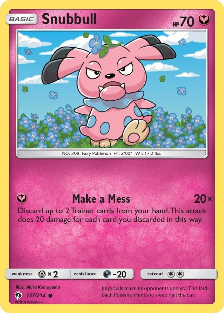 Snubbull (137/214) [SM8]
