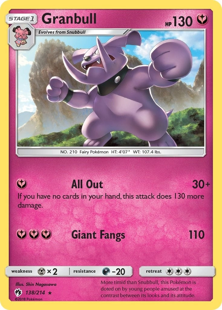 Granbull (138/214) (SM - Lost Thunder)