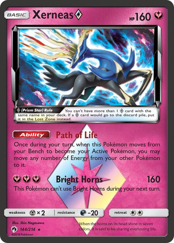 Xerneas Prism Star (144/214) [SM8]