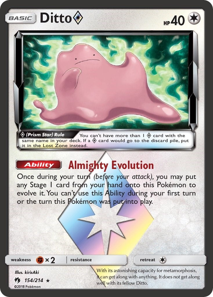 Ditto Prism Star (154/214) [SM8]