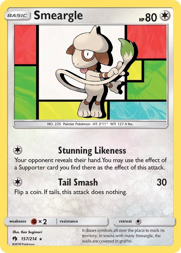 Smeargle (157/214) [SM8]