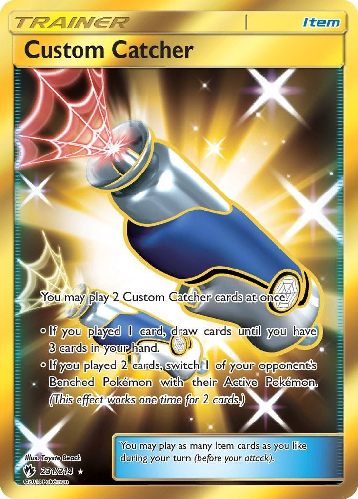 Custom Catcher (Secret) (231/214) (SM - Lost Thunder)