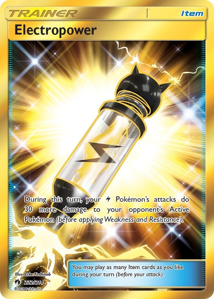 Electropower (Secret) (232/214) (SM - Lost Thunder)