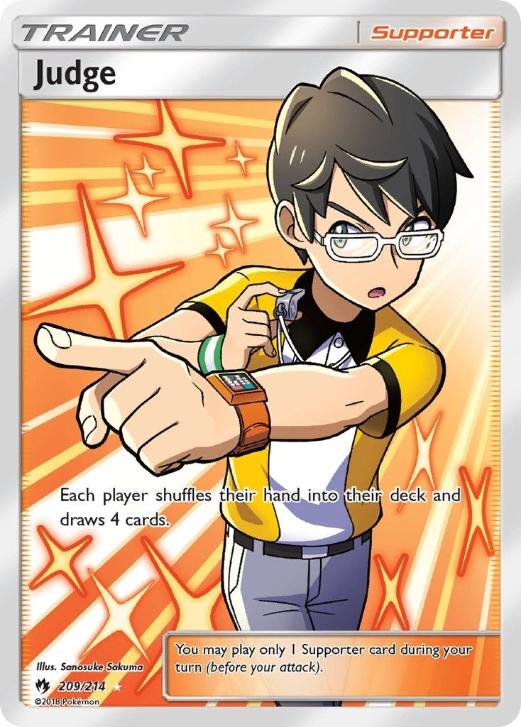 Judge (Full Art) (209/214) (SM - Lost Thunder)