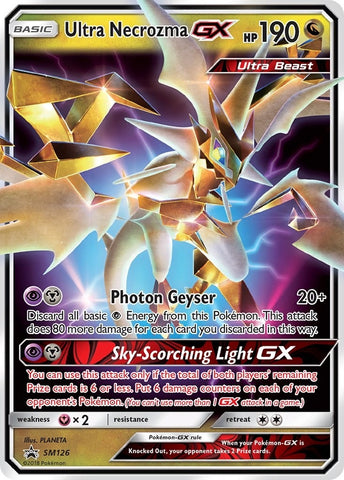 Ultra Necrozma GX SM126 (SM126) [SMP]