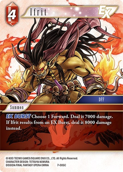 Ifrit EX (7-005C) [OP7]