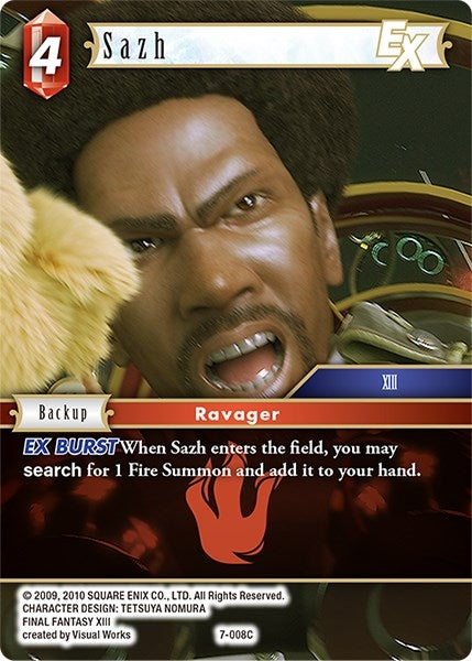 Sazh EX (7-008C) [OP7]