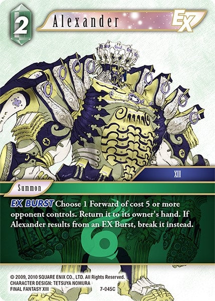 Alexander EX (7-045C) [OP7]