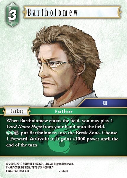 Bartholomew (7-060R) [OP7]