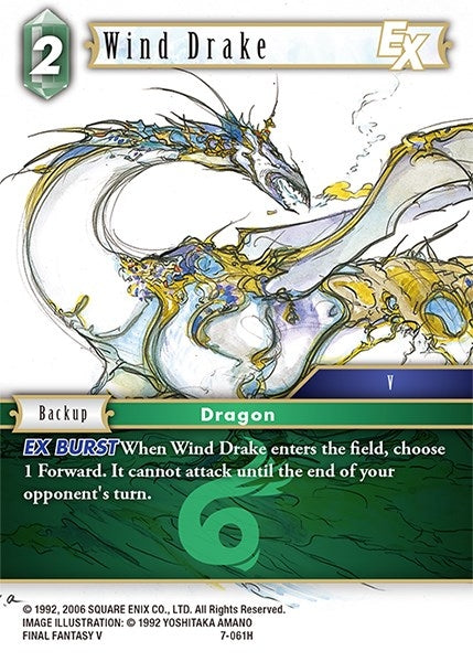Wind Drake EX (7-061H) [OP7]
