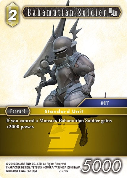 Bahamutian Soldier (7-078C) [OP7]
