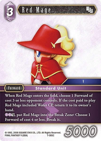 Red Mage 7 085C (7-085C) [OP7]