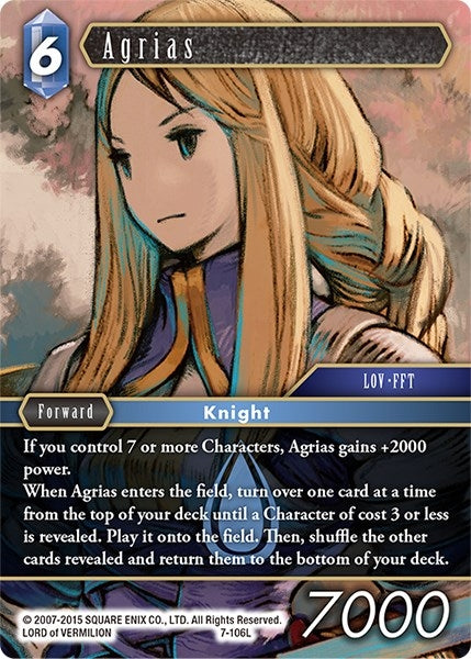 Agrias (7-106L) [OP7]