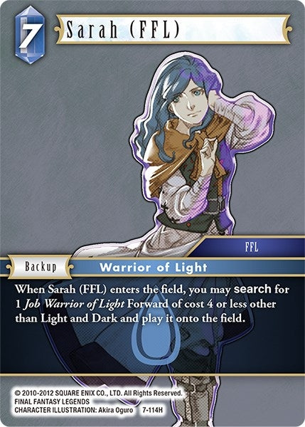 Sarah FFL (7-114H) [OP7]