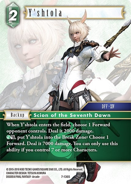 Yshtola (7-136S) [OP7]