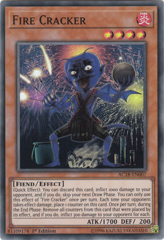 Fire Cracker (AC18-EN007) [AC18]