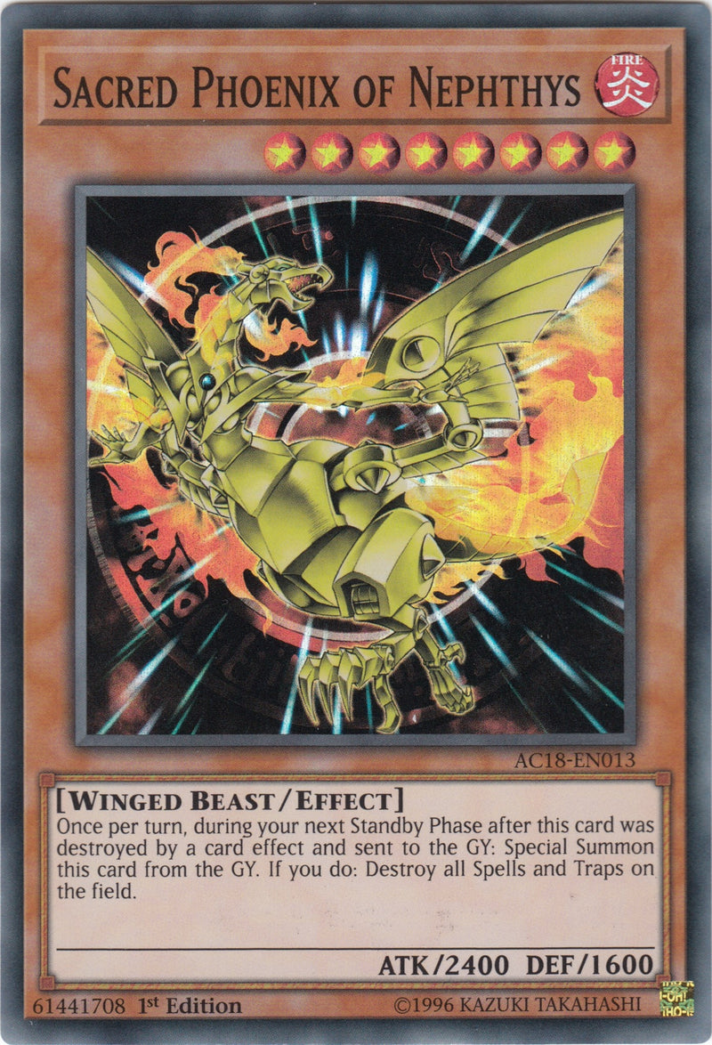 Sacred Phoenix of Nephthys (AC18-EN013) [AC18]