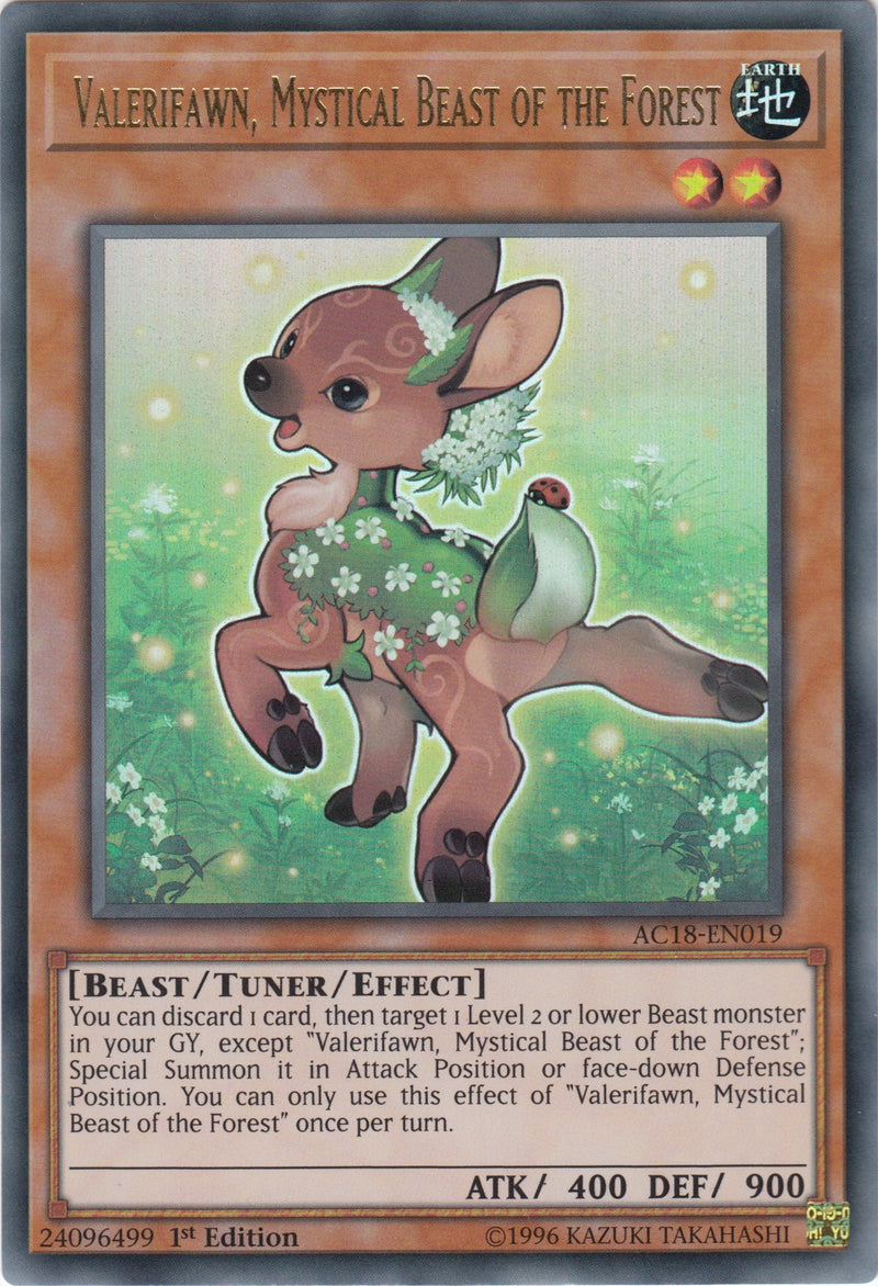 Valerifawn Mystical Beast of the Forest (AC18-EN019) [AC18]