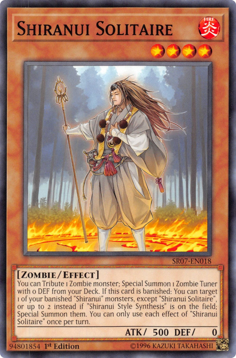 Shiranui Solitaire (SR07-EN018) [SR07]
