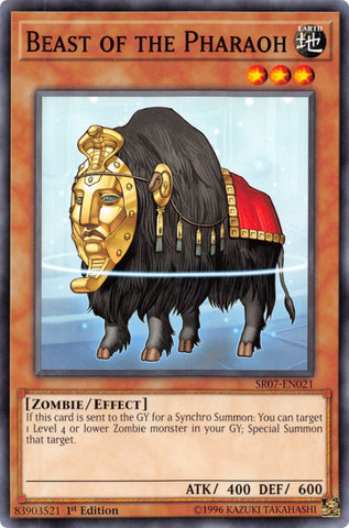 Beast of the Pharaoh (SR07-EN021) [SR07]