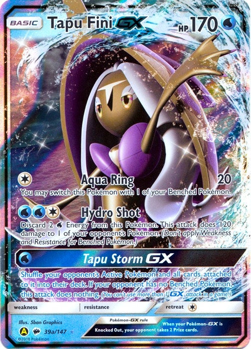 Tapu Fini GX 39a 147 (039a/147) [PR]