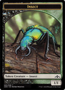 Insect Saproling Double Sided Token (5 // 5) [GR1]
