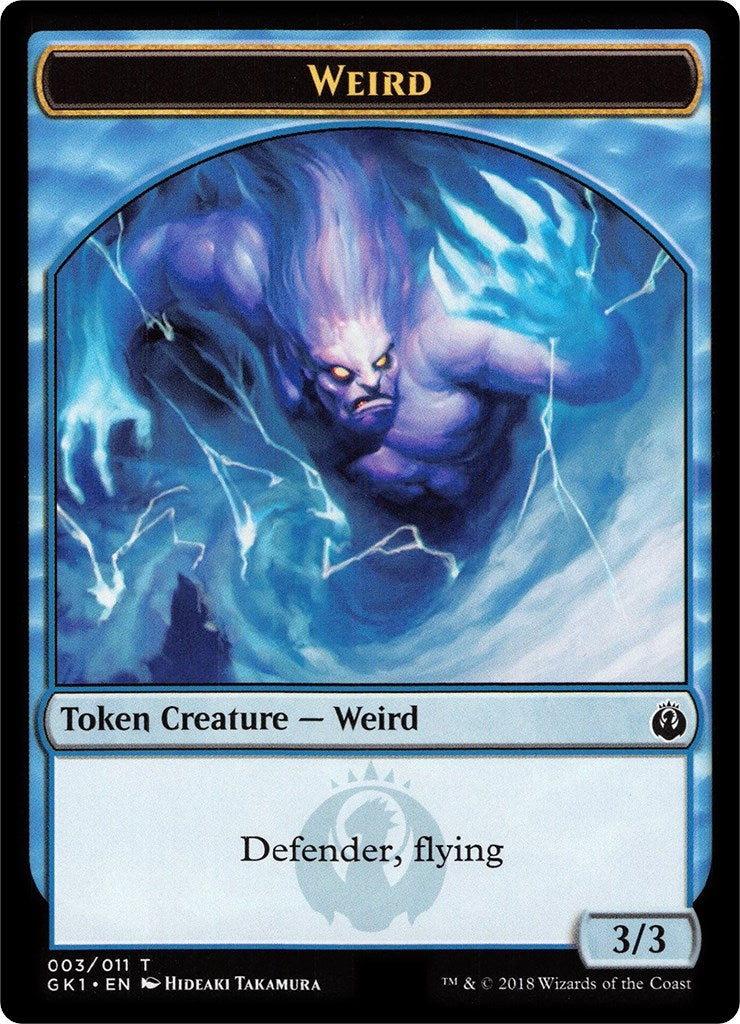Weird Goblin Double Sided Token (3 // 4) [GR1]