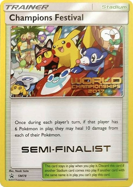 Champions Festival SM78 World Championships 2017 Semi Finalist (SM78) [SMP]