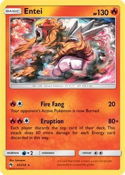 Entei 47 214 SM Lost Thunder (047/214) [PR]