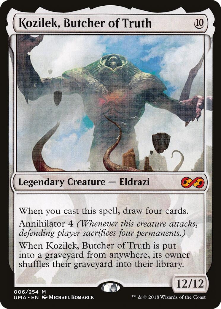 Kozilek Butcher of Truth (6) [UMA]