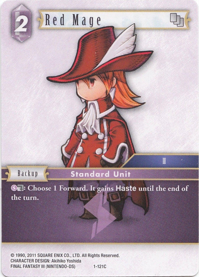Red Mage Refia 1 121C (1-121C) [DEC]