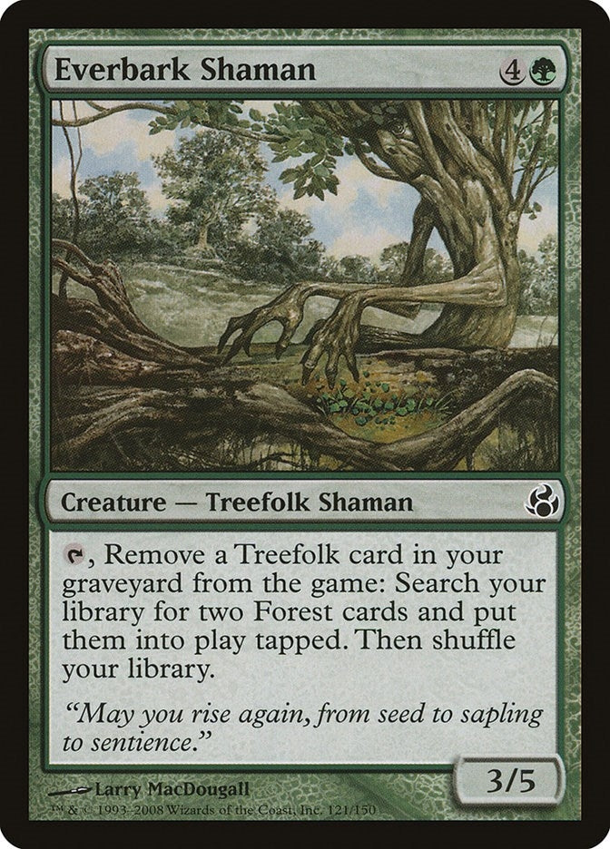 Everbark Shaman (121) [MOR]