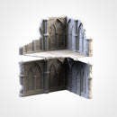 Cathedral Ruins 02 3D printed terrain view 17