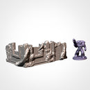 Infected Ruins GW 10th 3D printed terrain view 17