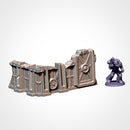 Industrial Ruins GW 10th 3D printed terrain view 17