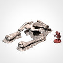 Dead Giant Mammoths 3D printed terrain view 17