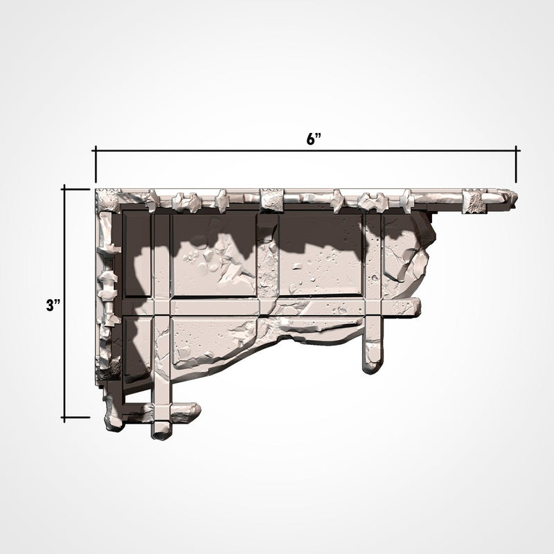 City Classic Ruins GW V11 3D printed terrain view 17