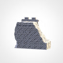 Ruined Castle 3D printed terrain view 17