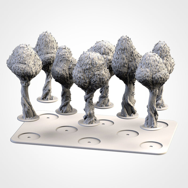 Classic Forests 3D printed terrain view 17