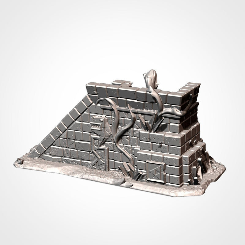 The Lost City 3D printed terrain view 17