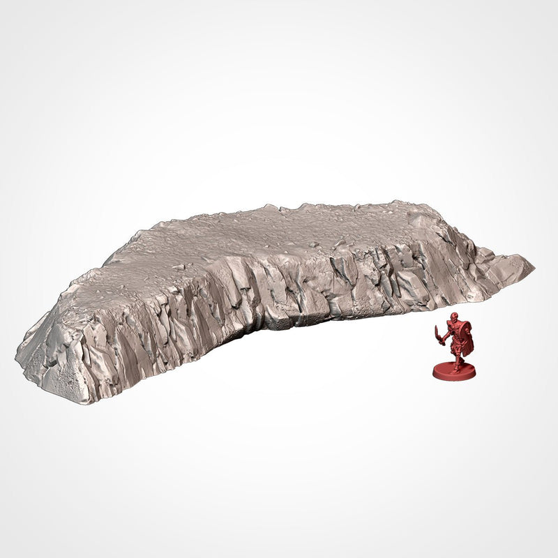 Modern Hills 3D printed terrain view 17