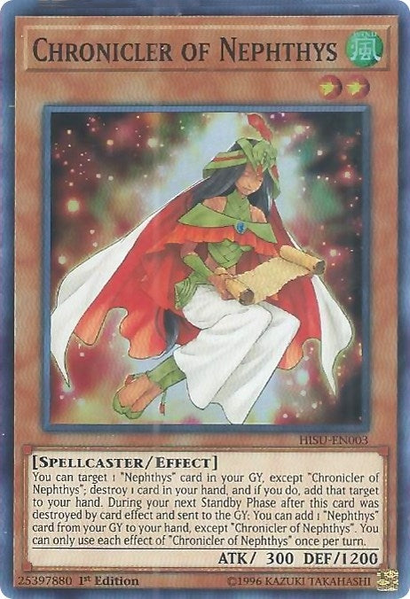 Chronicler of Nephthys (HISU-EN003) [HISU]