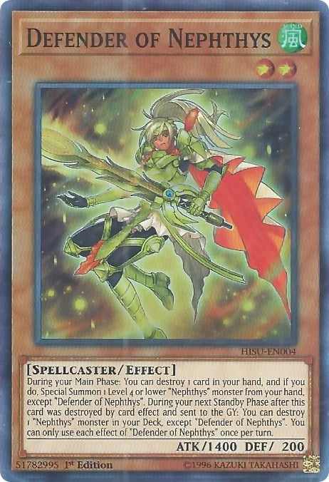 Defender of Nephthys (HISU-EN004) [HISU]