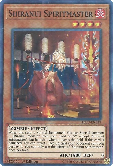 Shiranui Spiritmaster (HISU-EN048) [HISU]