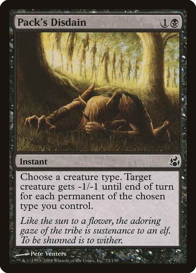 Packs Disdain (73) [MOR]