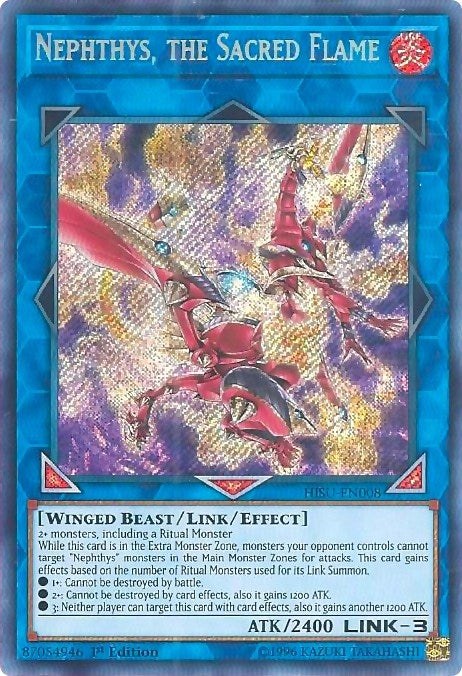 Nephthys the Sacred Flame (HISU-EN008) [HISU]