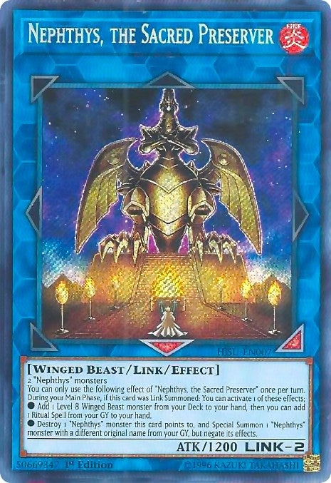 Nephthys the Sacred Preserver (HISU-EN007) [HISU]