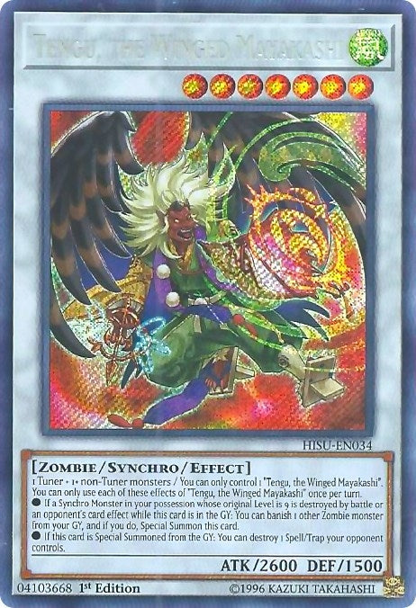 Tengu the Winged Mayakashi (HISU-EN034) [HISU]